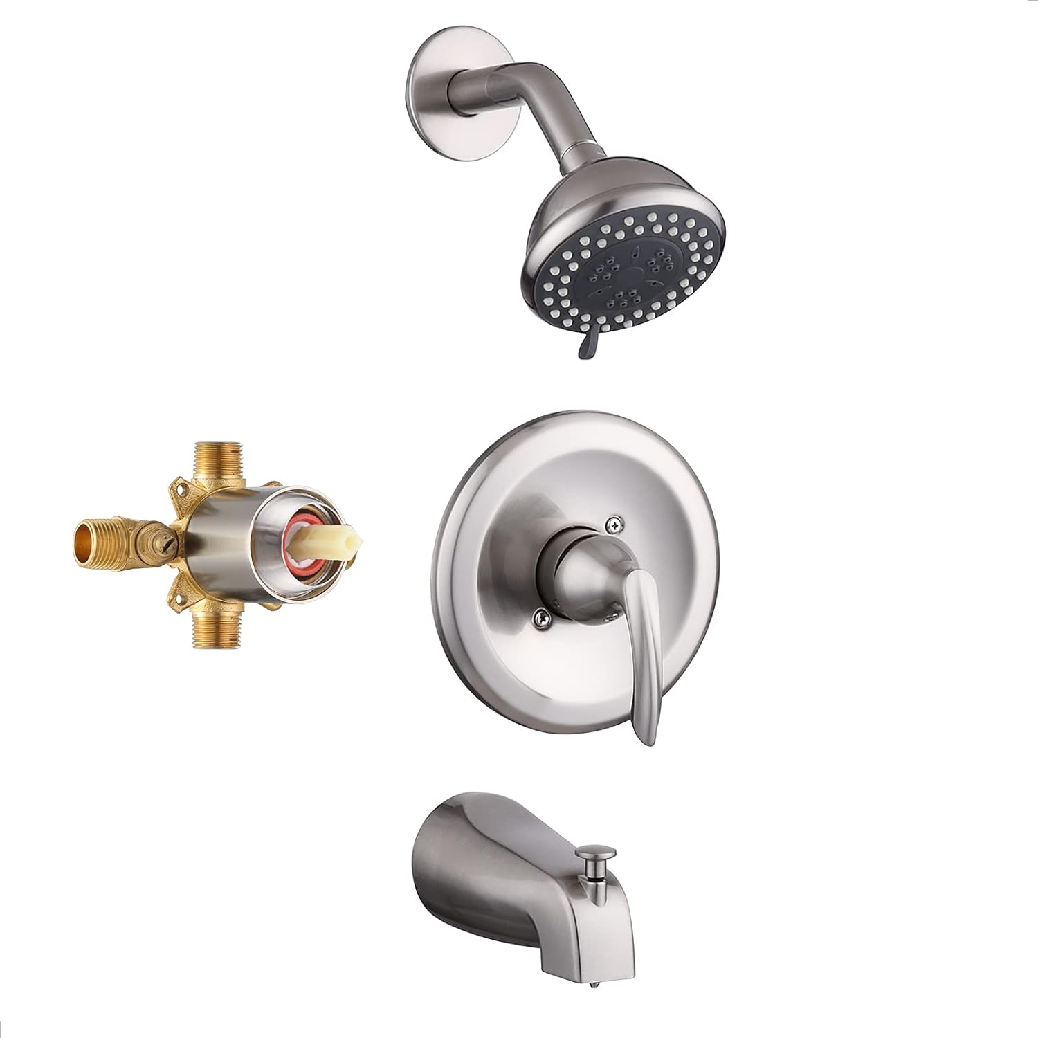 Pressure balance valve shower system