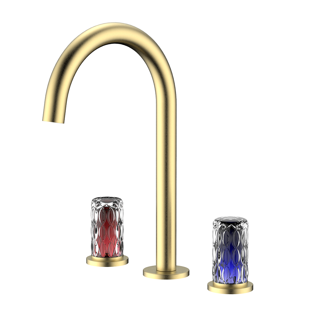 Bathroom Vanity Three Hole Widespread Faucet