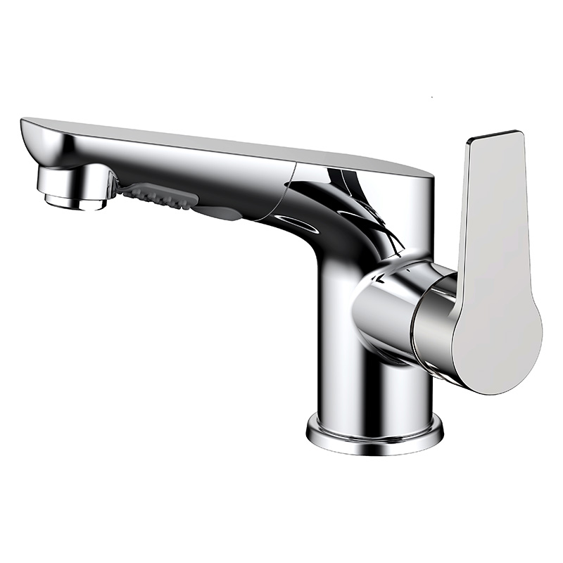 Silver Bathroom Faucet